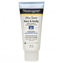 Neutrogena® Ultra Sheer Face & Body Lotion SPF 50 88mL