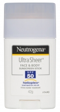 Neutrogena® Ultra Sheer Face And Body Sunstick SPF 50 42g